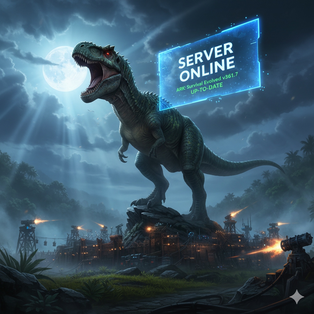 Serwer ARK: Survival Evolved zaktualizowany do v361.7 - Ruszamy dalej!